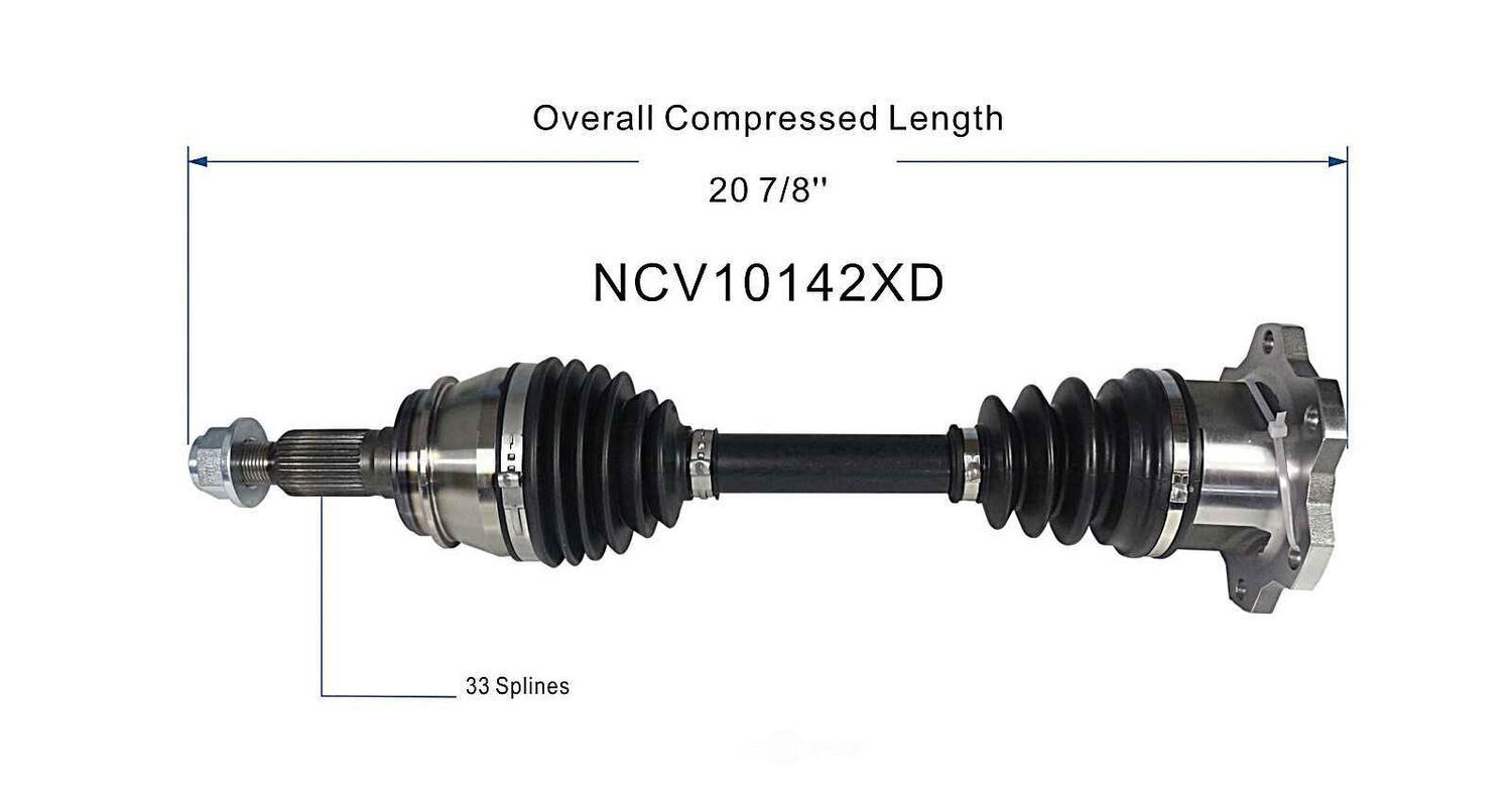 Axle Shaft Assy- CV Shaft   GSP North America   NCV10142XD
