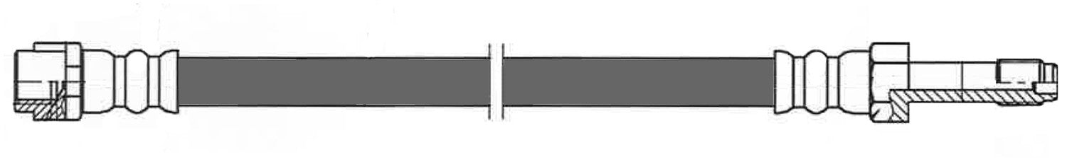 Brake Hose  Centric Parts  150.35033