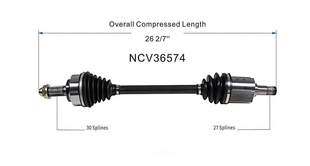 Left New CV Complete Assy   GSP North America   NCV36574