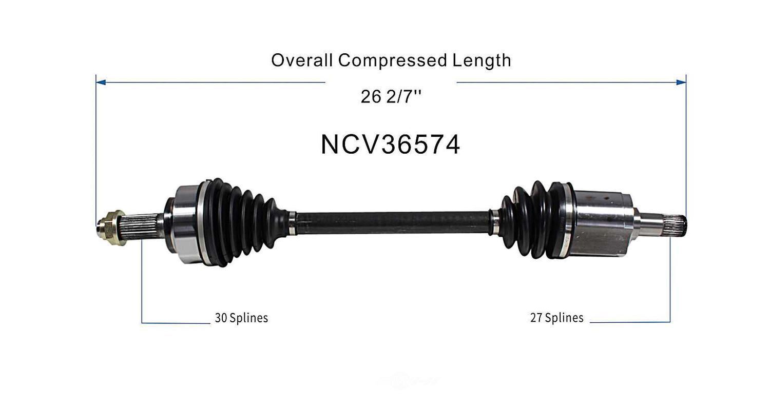 Left New CV Complete Assy   GSP North America   NCV36574