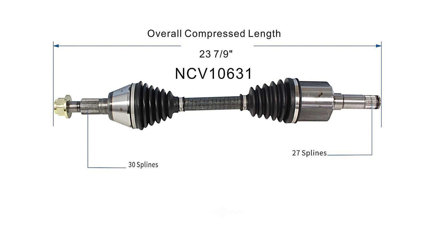 Left New CV Complete Assy   GSP North America   NCV10631