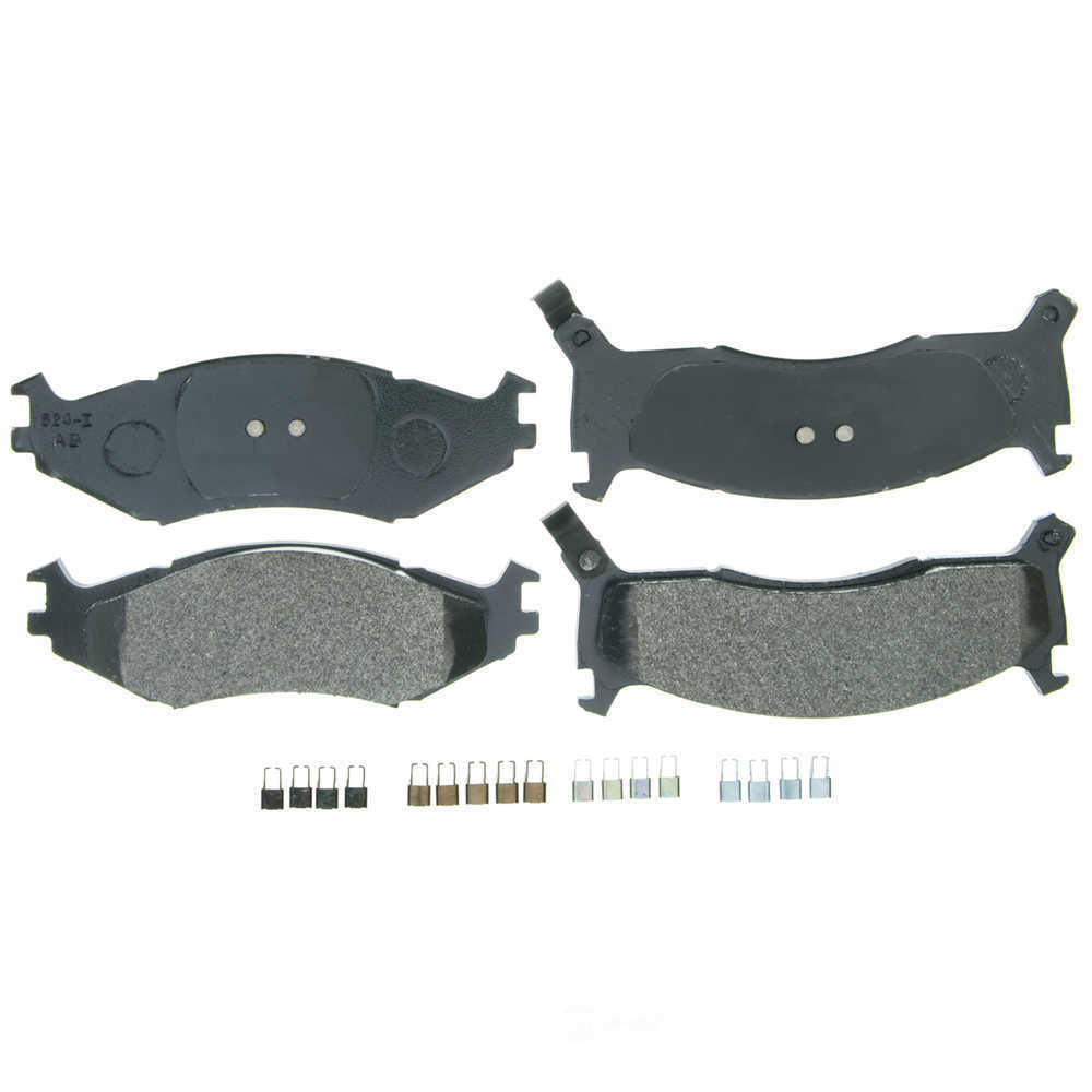Frt Semi-Met Brake Pads  Wagner  ZX521