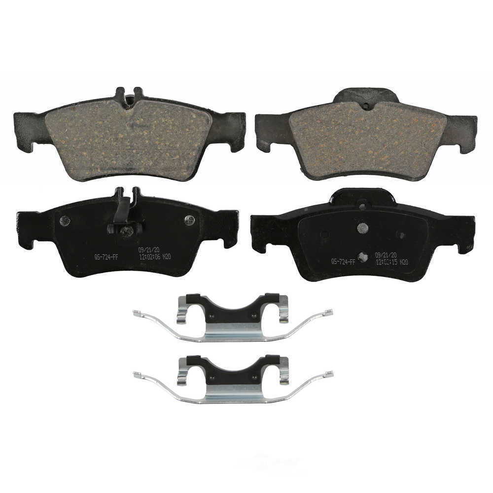 Rr Ceramic Brake Pads  Wagner  ZD1424