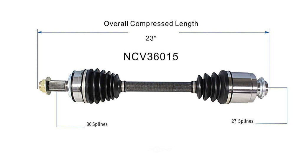 Right New CV Complete Assy   GSP North America   NCV36015