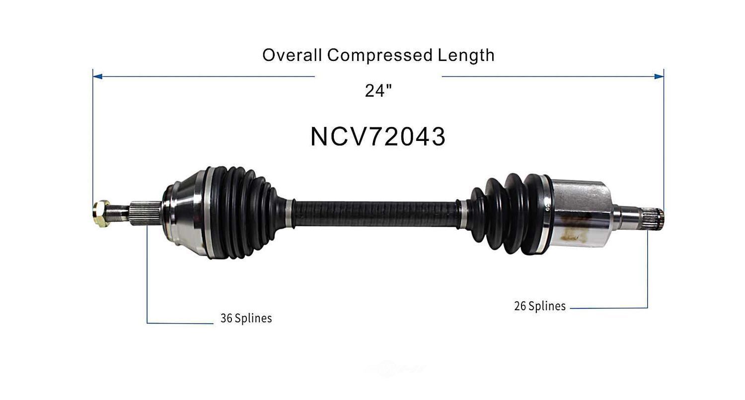 Left New CV Complete Assy   GSP North America   NCV72043