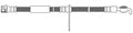 Frt Brake Hose  Centric Parts  150.61136
