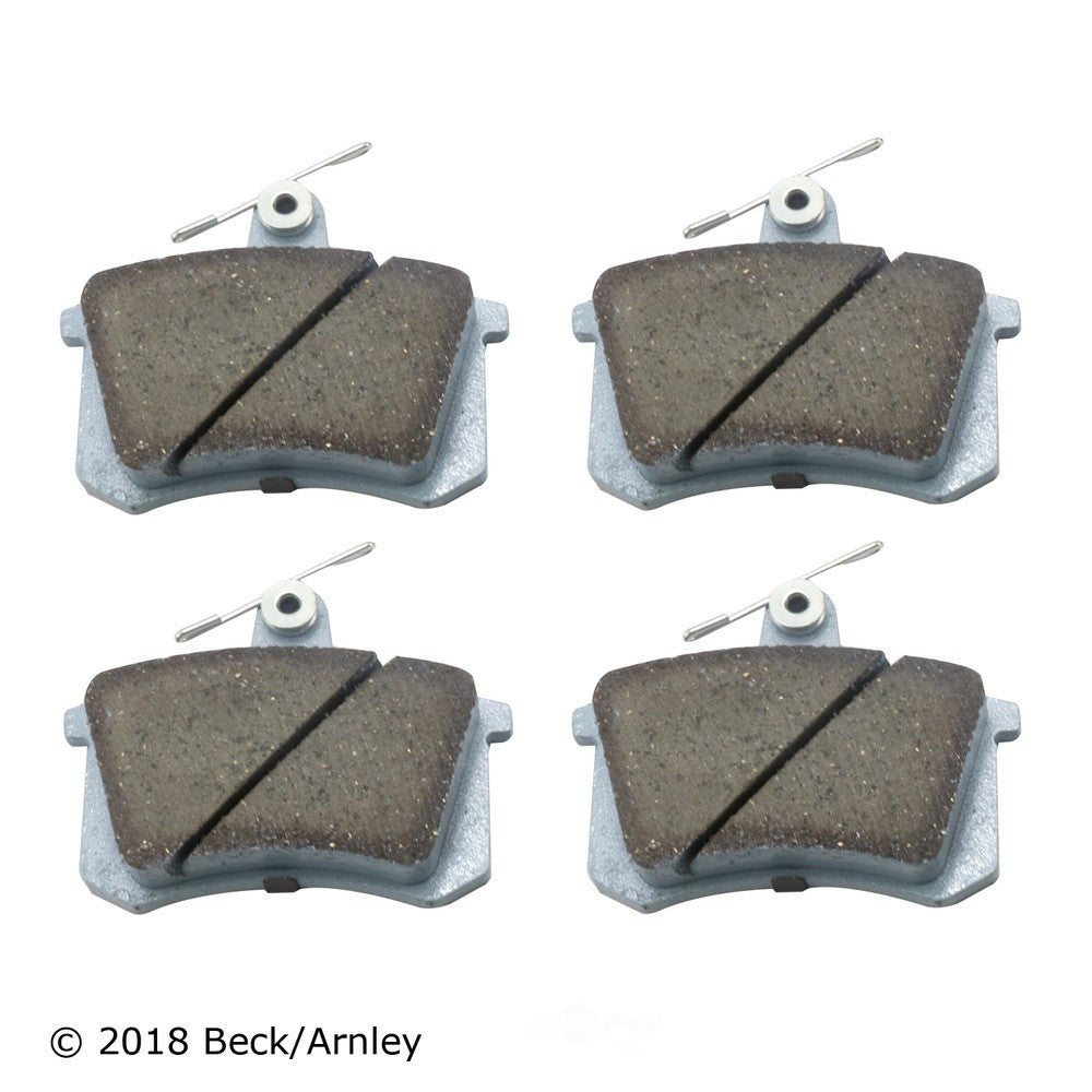 Rr Prem Brake Pads  Beck/Arnley  085-1189