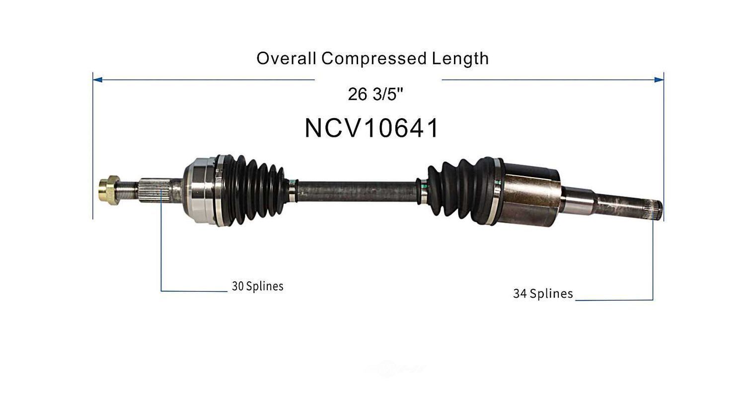 Left New CV Complete Assy   GSP North America   NCV10641