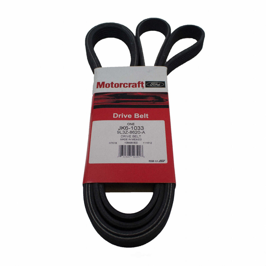 Serpentine Belt  Motorcraft  JK6-1033