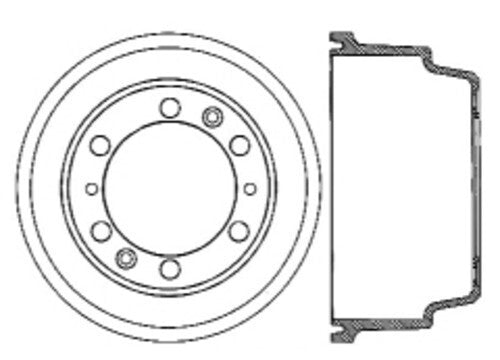 Rr Brake Drum   FVP   123.76001