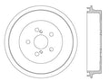 Rr Brake Drum   FVP   123.44051