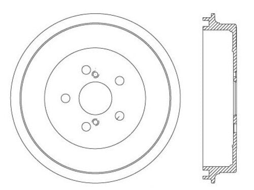 Rr Brake Drum   FVP   123.44051