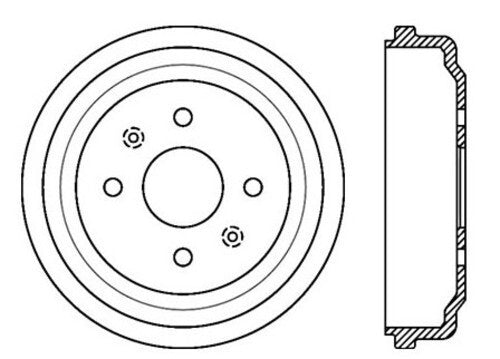 Rr Brake Drum   FVP   123.62037