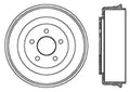 Rr Brake Drum   FVP   123.62036