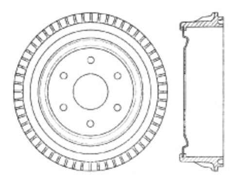 Rr Brake Drum   FVP   123.66034