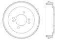 Rr Brake Drum   FVP   123.51013