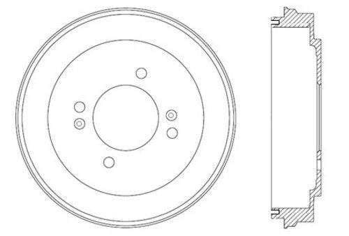 Rr Brake Drum   FVP   123.51013