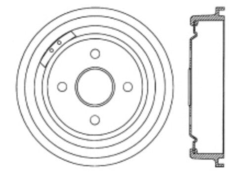 Rr Brake Drum   FVP   123.61001