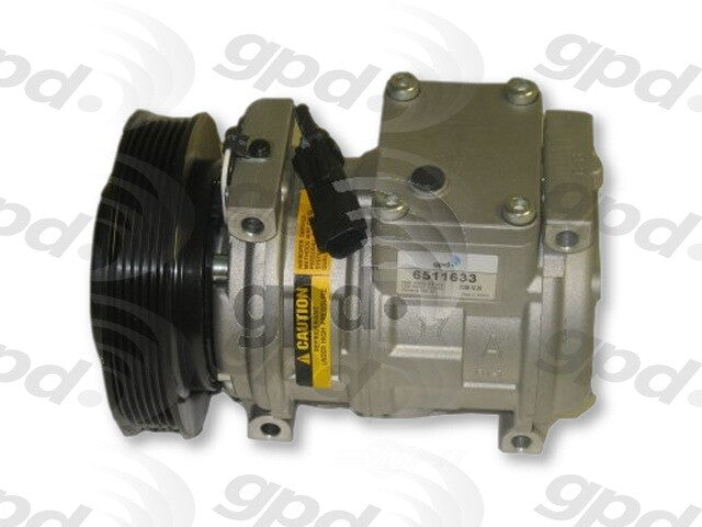 A/C  Compressor & Clutch-New   Global Parts Distributors   6511633