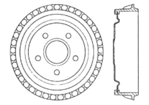 Rr Brake Drum   FVP   123.65023