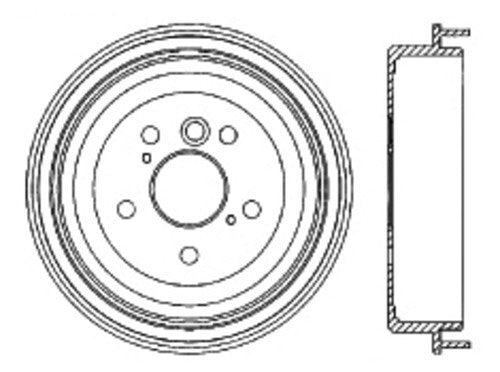Rr Brake Drum   FVP   123.44041
