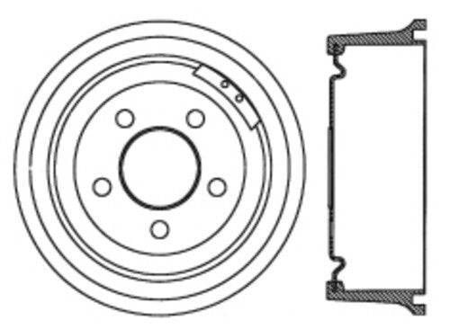 Rr Brake Drum   FVP   123.67021