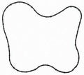 Water Pump Mounting Gasket  Mahle Original  K33248