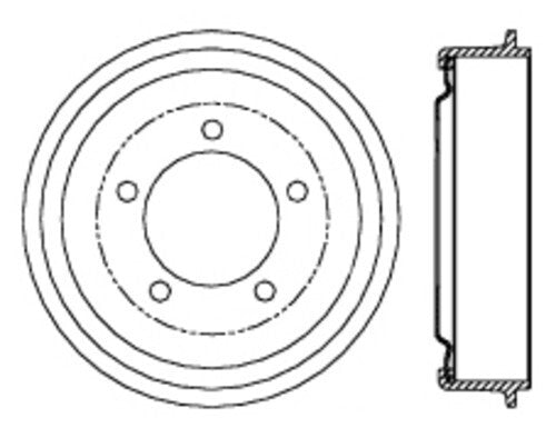 Brake Drum   FVP   123.63023