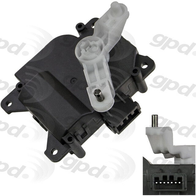 Heater Blend Door/Water Shutoff Actuator   Global Parts Distributors   1712737