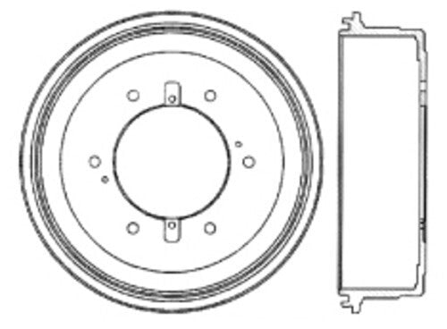 Rr Brake Drum   FVP   123.44023