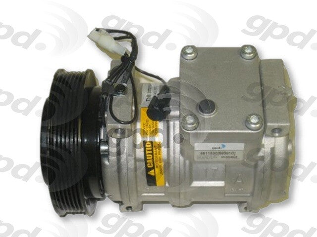 A/C  Compressor & Clutch-New   Global Parts Distributors   6511530