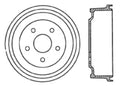 Rr Brake Drum   FVP   123.67038