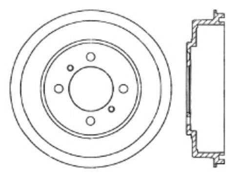 Rr Brake Drum   FVP   123.51012