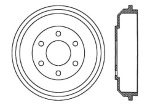 Rr Brake Drum   FVP   123.66043