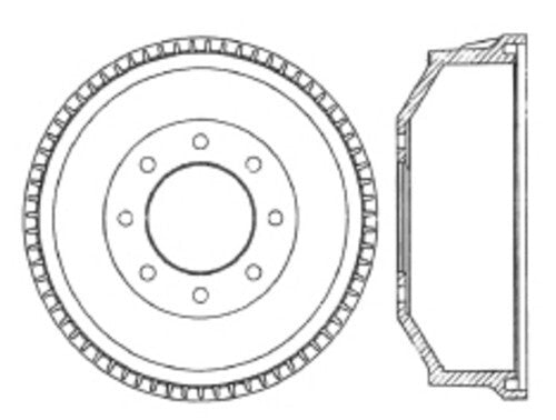Rr Brake Drum   FVP   123.66009