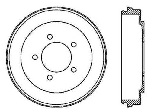Rr Brake Drum   FVP   123.63048