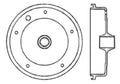 Frt Brake Drum   FVP   123.33009