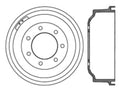 Rr Brake Drum   FVP   123.65039