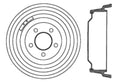Rr Brake Drum   FVP   123.67024
