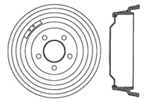 Rr Brake Drum   FVP   123.67024