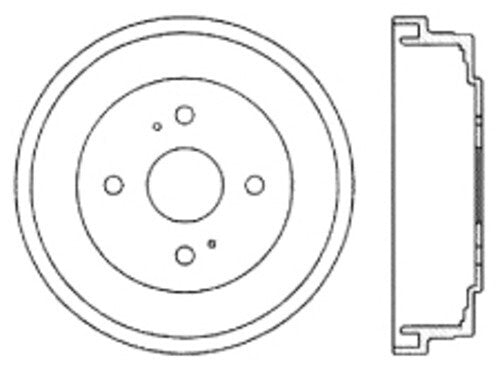 Rr Brake Drum   FVP   123.44009