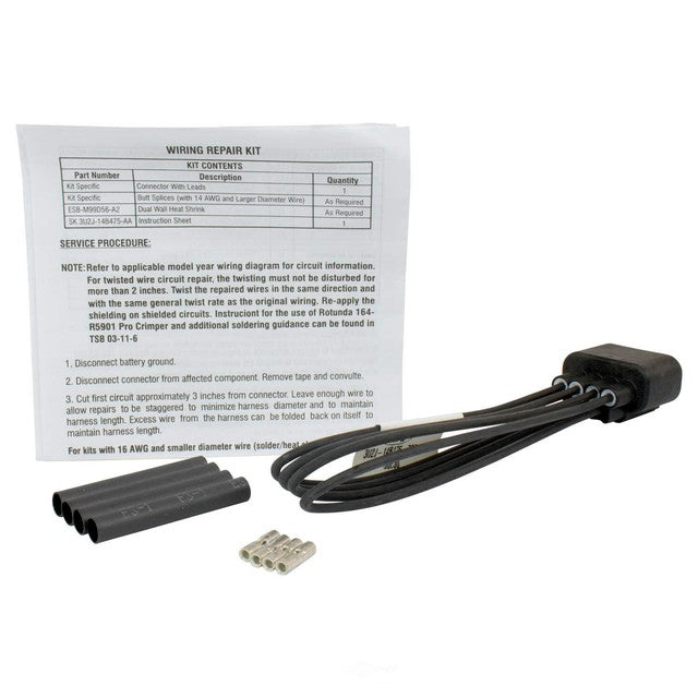 Blower Resistor Connector  Motorcraft  WPT1591