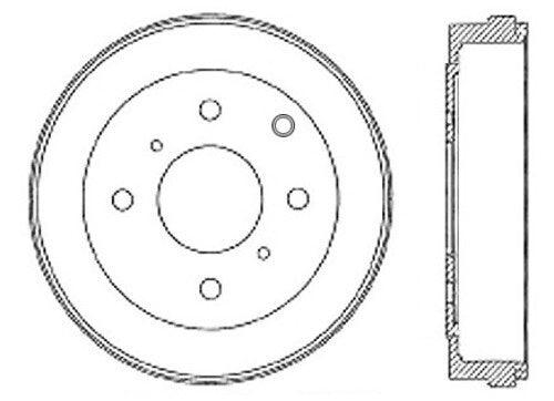 Rr Brake Drum   FVP   123.42027