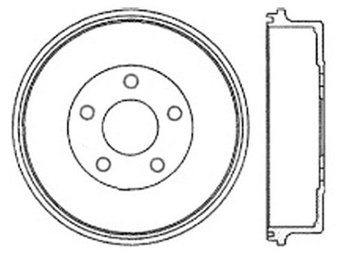 Rr Brake Drum   FVP   123.65046