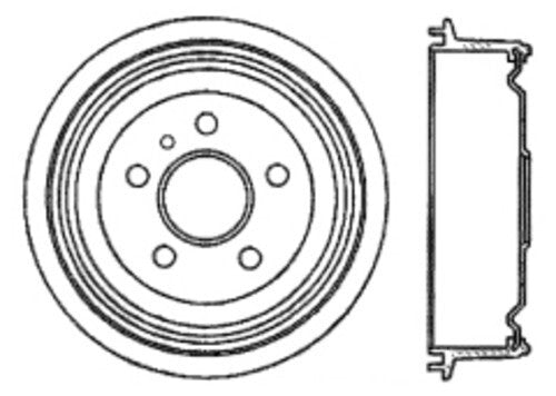 Rr Brake Drum   FVP   123.36003