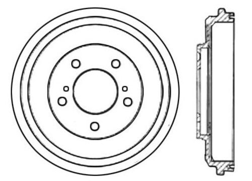 Rr Brake Drum   FVP   123.47013