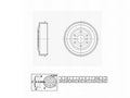 Rr Brake Drum   FVP   666718