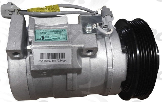 A/C  Compressor & Clutch-New   Global Parts Distributors   6511685