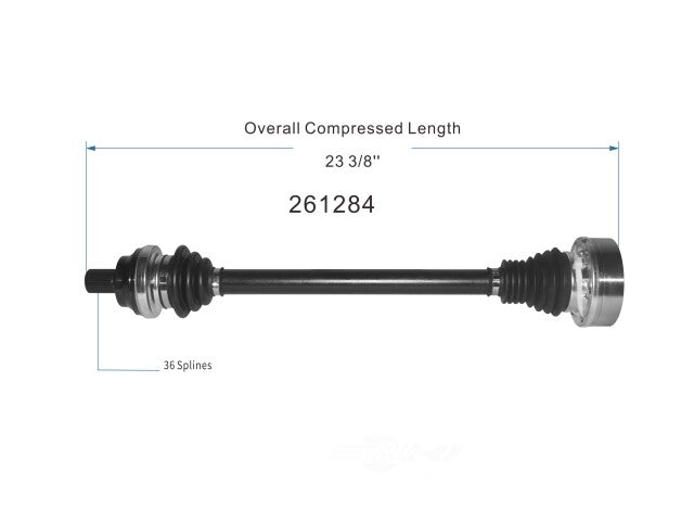 Left New CV Complete Assy   GSP North America   NCV23018