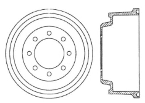 Rr Brake Drum   FVP   123.67039